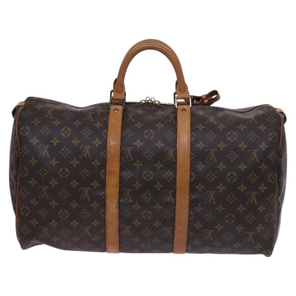 LOUIS VUITTON Monogram Keepall 50 Boston Bag M41426 - Picture 2 of 16